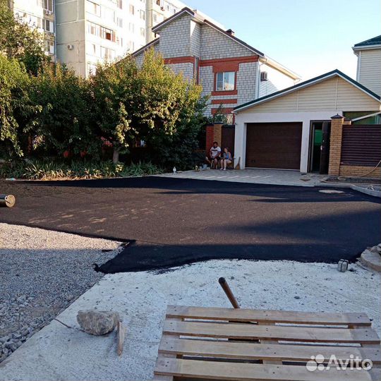 Укладка асфальта