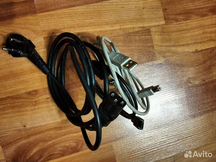 Кабель для компьютера и принтера