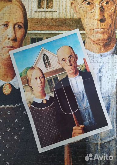 Пазл Гранд Вуд Американская готика