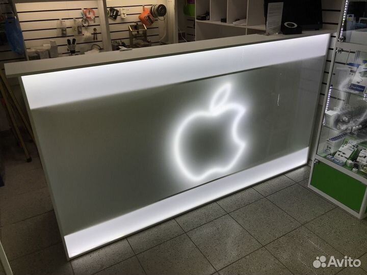 Ресепшн световой яблоко. Проектировка помещений. В