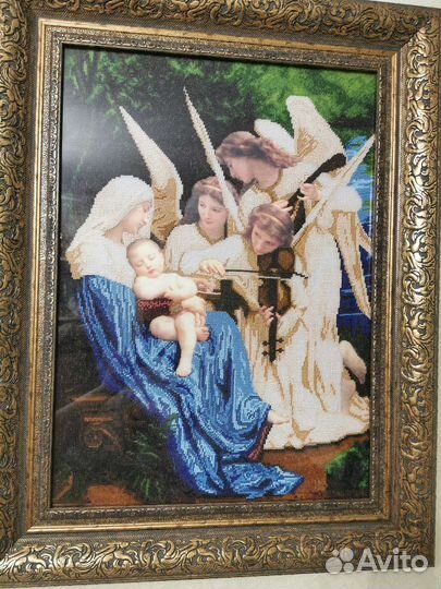 Картина вышитая бисером