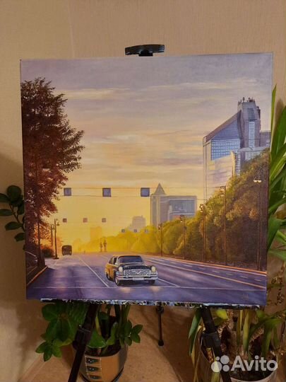 Картина Тюмень. Тёплый вечер