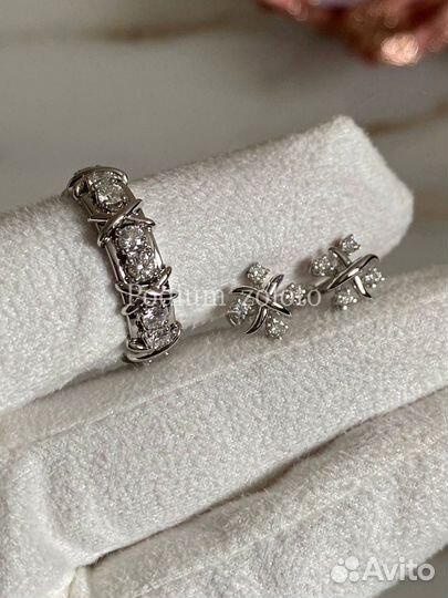 Tiffany серьги пусеты