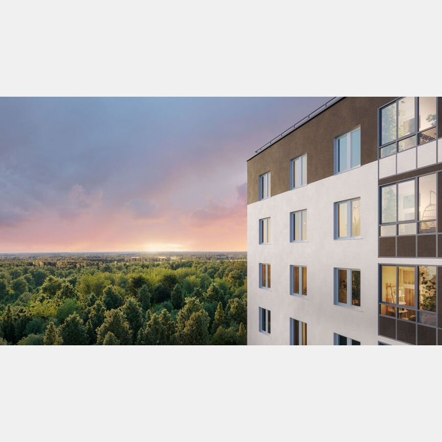 2-к. квартира, 53,6 м², 2/12 эт.