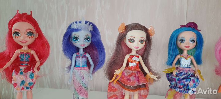 Enchantimals редкие куклы наборы