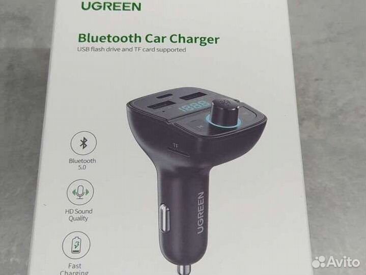 U-green Bluetooth Car Carger Блютуз для машины
