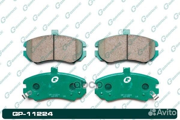Колодки тормозные GP11224 gbrake