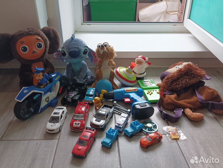 Игрушки пакетом для мальчика