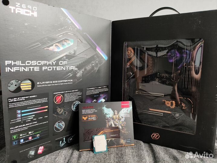 Z690 Taichi, Intel 14600kf, 32Gb DDR5