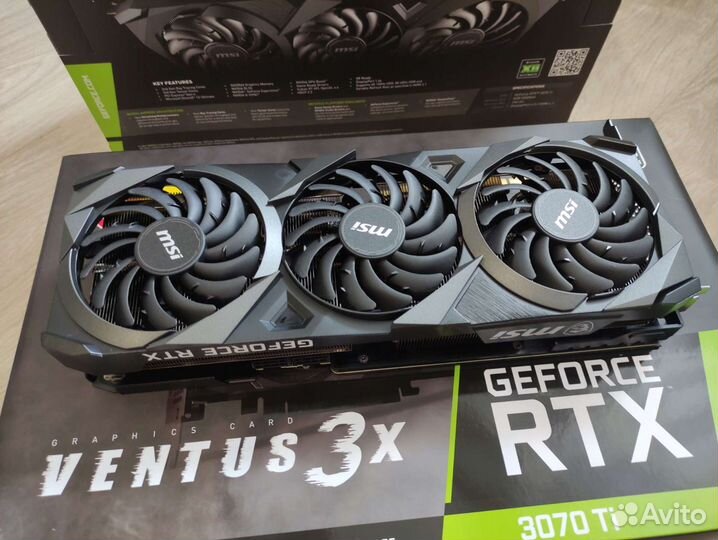 Видеокарта msi rtx 3070ti