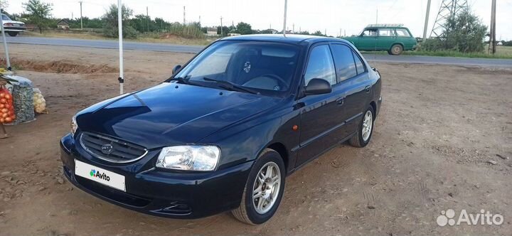 Hyundai Accent 1.5 AT, 2007, 250 000 км