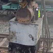 Аренда свайного вибропогружателя для жб свай, Москва