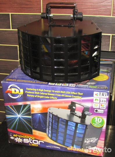 Светомузыка ADj Shooting Star LED Strob Mic DMX