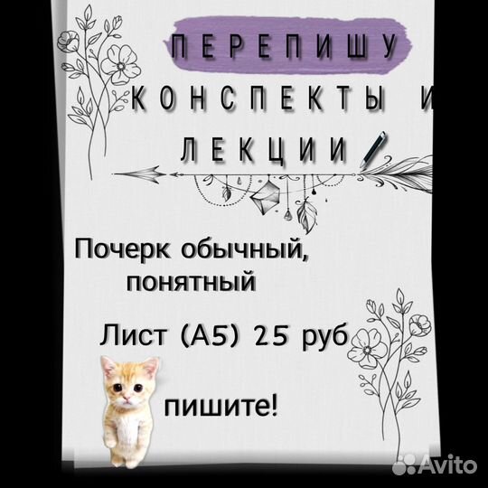 Перепишу лекции и конспекты