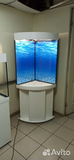 Аквариум 200 свет биофильтр фон подставка