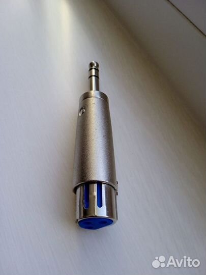 Переходник XLR 3 pin на Стерео Джек. Доставка