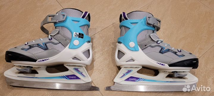 Коньки детские раздвижные 32-35