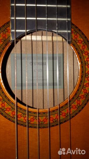 Классическая гитара yamaha c40