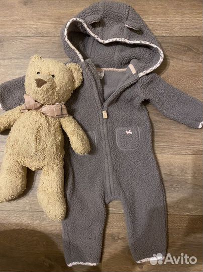 Комбинезон детский carter’s 9 мес кофты флисовые