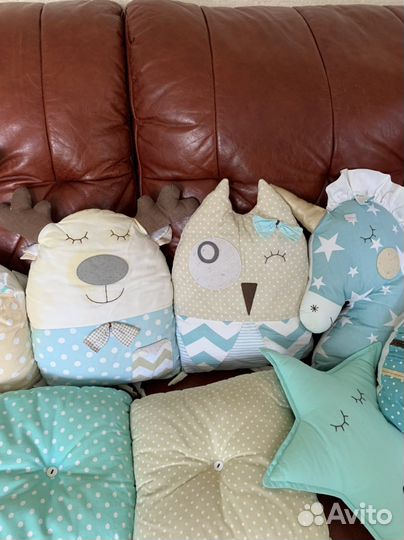 Бортики в кроватку