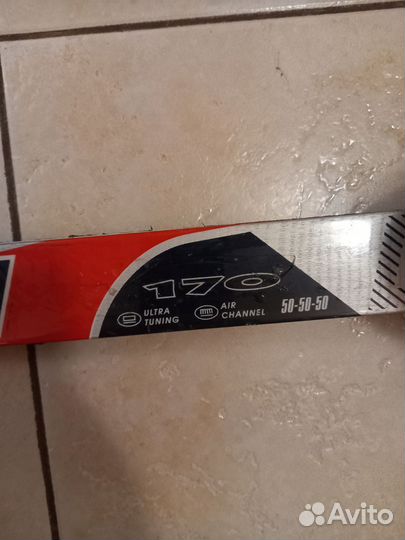 Детские лыжи, детские ботинки, палки для лыж