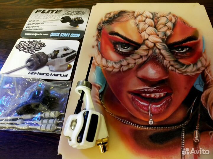 Тату машинка Incjecta flite nano и bishop magi