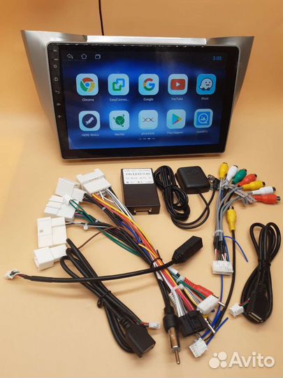 Магнитола андроид Тойота Лексус, Харриер 2004-09г