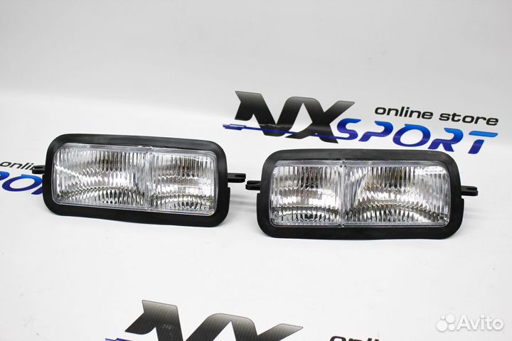 Надфарники Niva 21213 2121 4х4 Белые