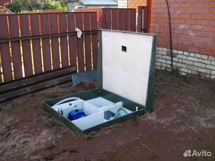 Септик эко Кристалл Даолос 3 переливной