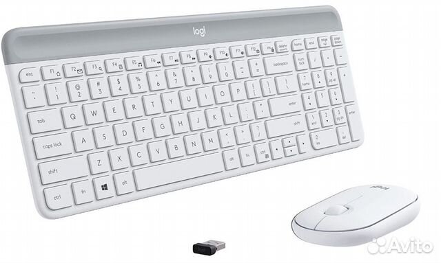 Беспроводные клавиатура и мышь Logitech