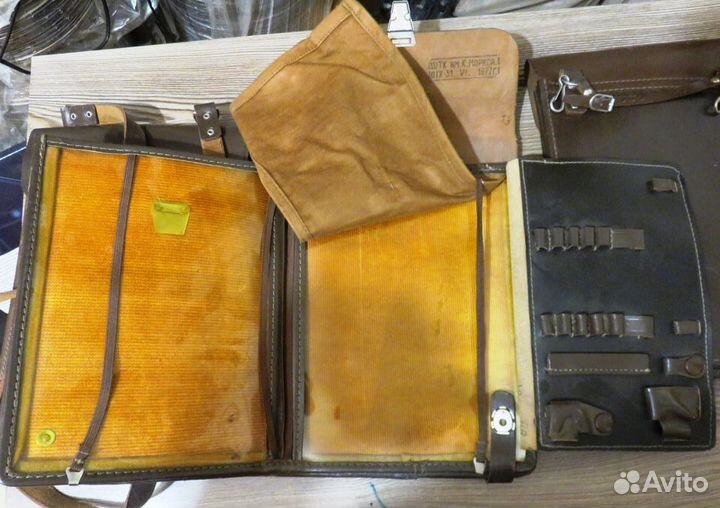 Генеральские Кожаные Сумки Планшеты Качество СССР