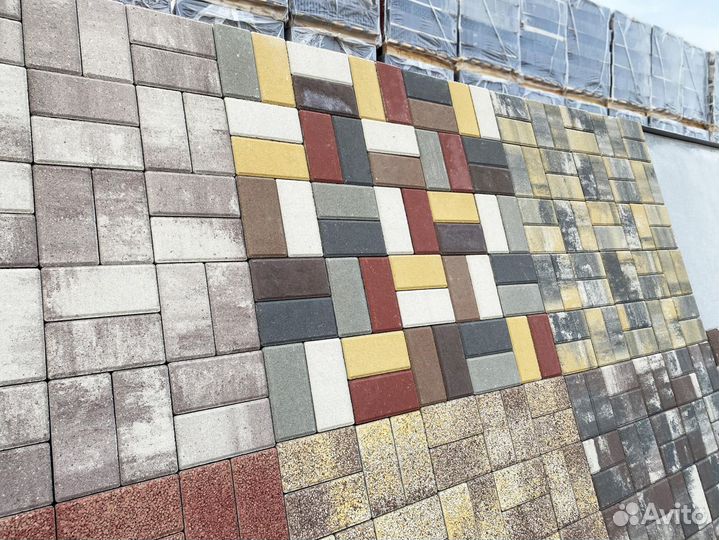 Тротуарная плитка Брусчатка