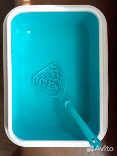 Лоток для кошек с лопаткой