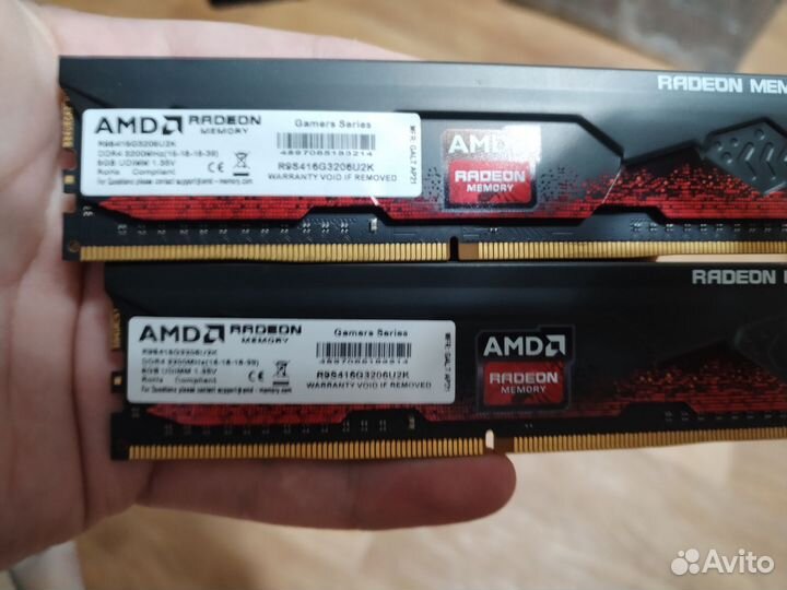 Оперативная память ddr4 16gb 3200 2x8