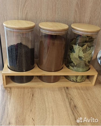 Банки для хранения сыпучих новые