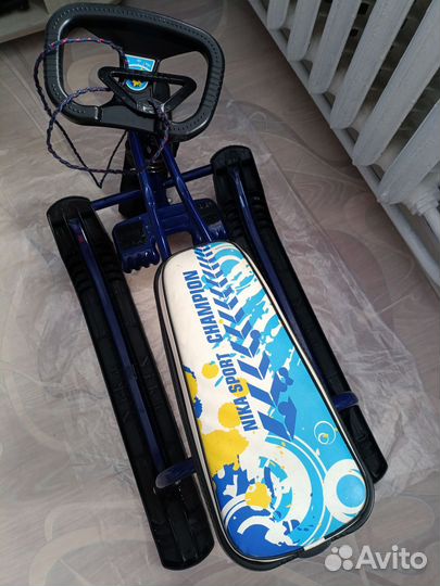 Детский снегокат бу