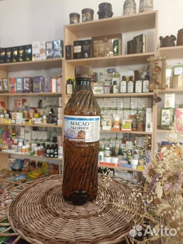 Льняное масло холодного отжима