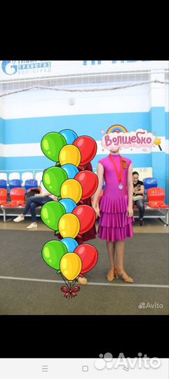 Платье для спортивно-бальных танцев