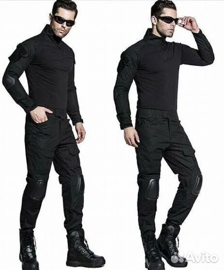 Боевой костюм черный