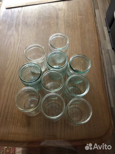 Банки стеклянные разной емкости