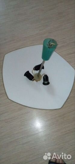 Люстра тарелка СССР