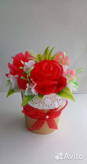 Букет из мыла