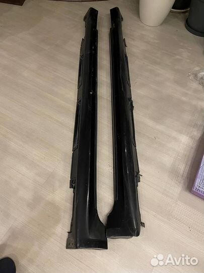 Накладки на пороги Lexus is250 2010-2012