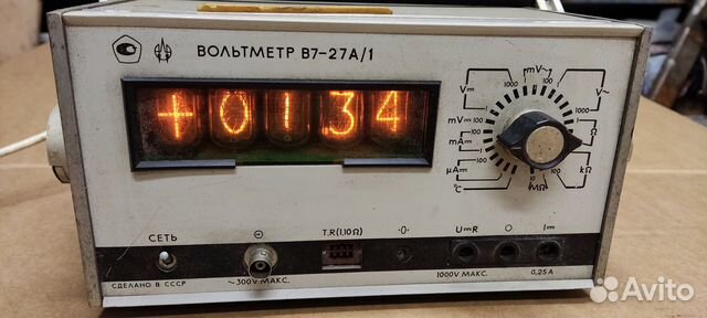 Вольтметр В7-27А/1 СССР купить в Санкт-Петербурге | Товары для дома и ...