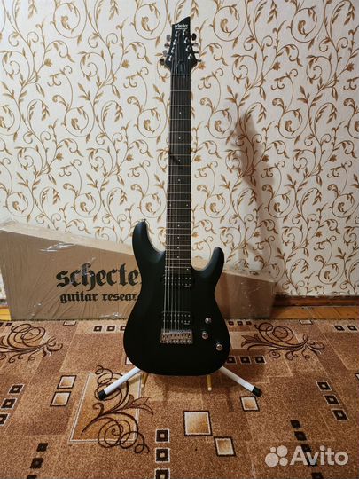 Электрогитара Schecter C8 deluxe, 8 струн