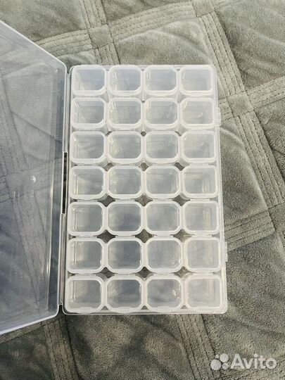 Бокс для бисера 3 штуки