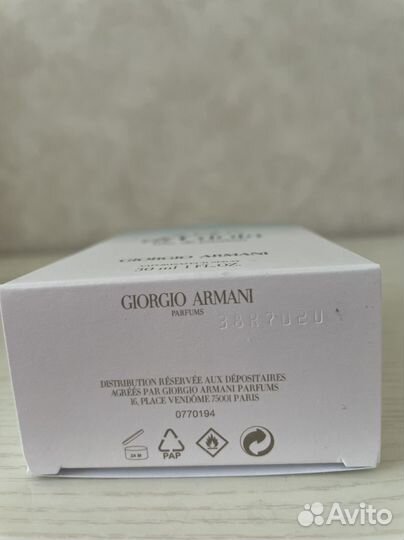 Парфюм Giorgio Armani Acqua di Gioia