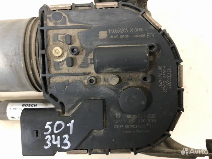 Трапеция стеклоочистителей Seat Leon 1P1 2005-2013