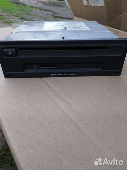Головное устройство skoda octavia a7