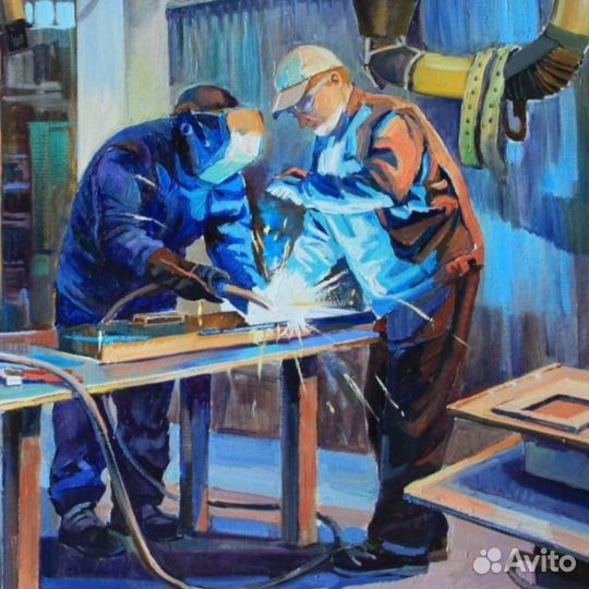 Рабочий на производство